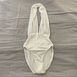 Norma Kamali | Halter One Piece Swimsuit | Size XS